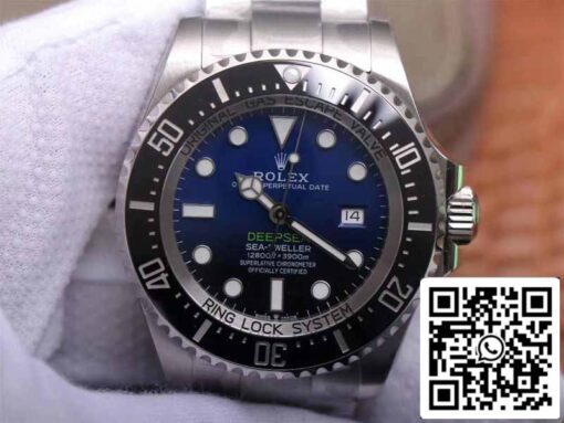 Rolex Sea-Dweller Deepsea M126660-0002 1:1 Best Edition Noob Factory D-Blue Swiss ETA3235 - Imagen 7