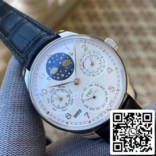 IWC Portuguese Perpetual Calendar IW503406 1:1 Best Edition APS Factory White Dial - Image 6