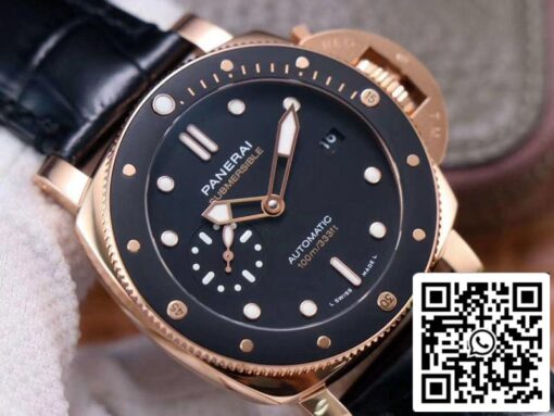 Panerai Submersible PAM00974 1:1 Best Edition VS Factory Rose Gold Swiss Movement - Image 7