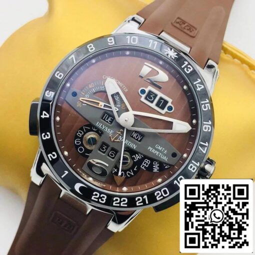 Ulysse Nardin El Toro 322-00 1:1 Best Edition TW Factory Brown Dial - Image 8