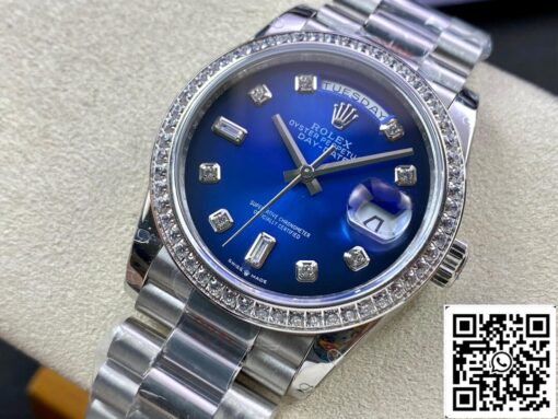 Rolex Day Date M128396TBR-0008 36MM 1:1 Best Edition GM Factory Diamond Bezel - 이미지 8