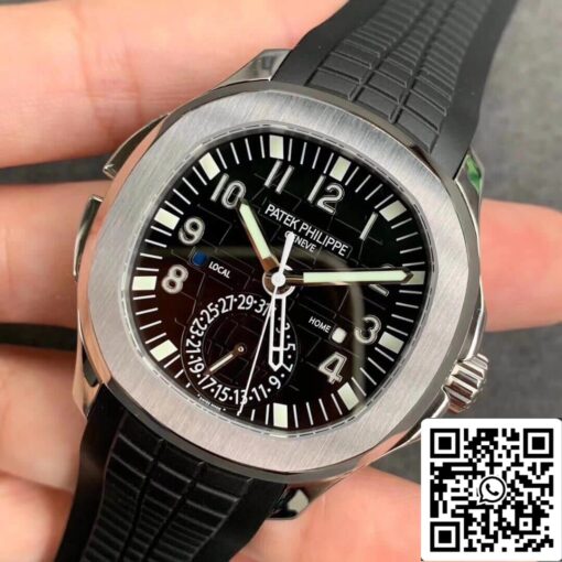 Patek Philippe Aquanaut 5164A-001 1:1 Best Edition GR Factory Black Dial - Image 7