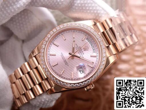 Rolex Day Date M228345RBR-0010 1:1 Best Edition EW Factory Rose Gold - 이미지 10