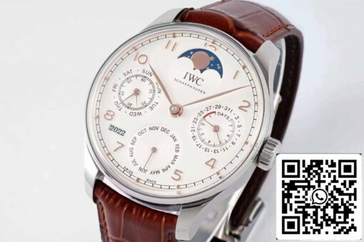 IWC Portuguese Perpetual Calendar IW503307 1:1 Best Edition APS Factory White Dial - Image 8