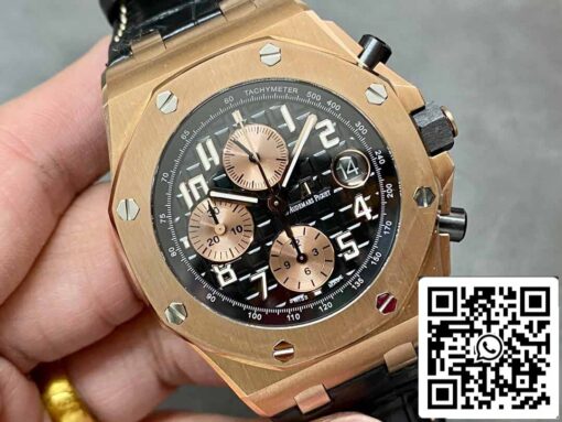 Audemars Piguet Royal Oak Offshore 26470OR.OO.A002CR.02 1:1 Best Edition APF Factory Black Dial – Bild 8