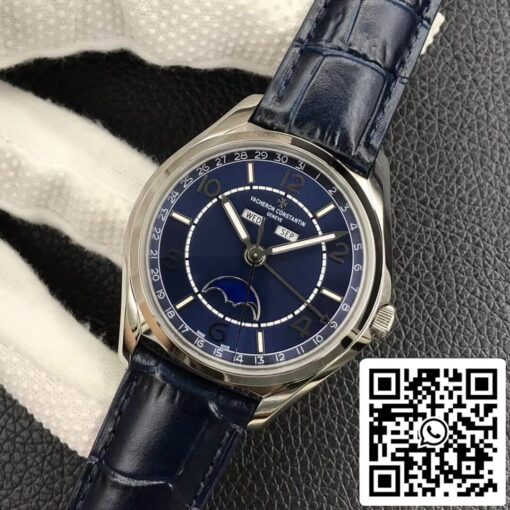 Vacheron Constantin FiftySix Day-Date 4000E/000A-B548 1:1 Best Edition ZF Factory Blue Dial - Image 11