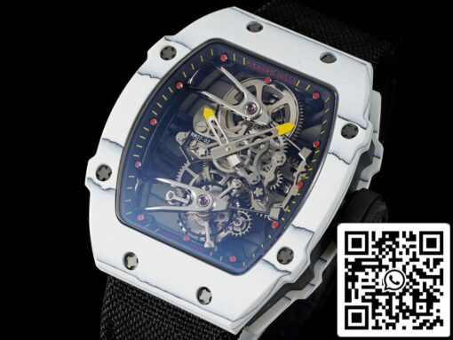 Richard Mille RM27-02 Rafael Nadal Tourbillon 1:1 Best Edition RM Factory Black Strap - Image 8