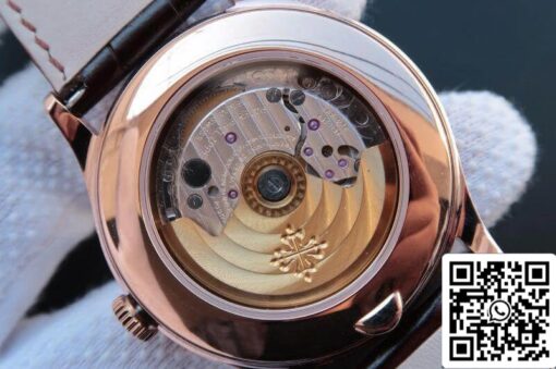 Patek Philippe Complications Annual Calendar 5396G KM Factory 1:1 Best Edition Swiss ETA324S Rose Gold - Image 7