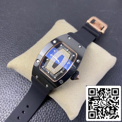 Richard Mille RM 07-01 1:1 Best Edition RM Factory Blue Ceramic - Image 3