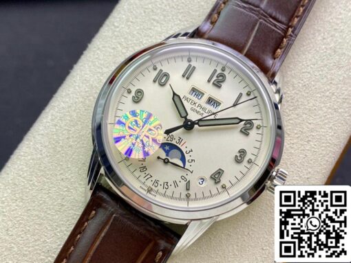 Patek Philippe Complications 5320G-001 1:1 Best Edition GR Factory Milky White Dial - Image 12