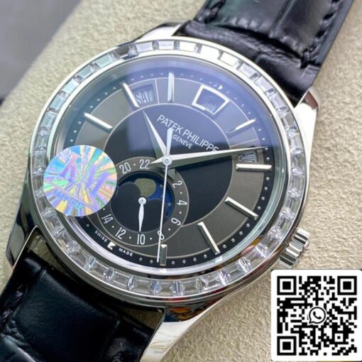 Patek Philippe Complications 5205G 1:1 Best Edition KM Factory Diamond Bezel – Bild 14