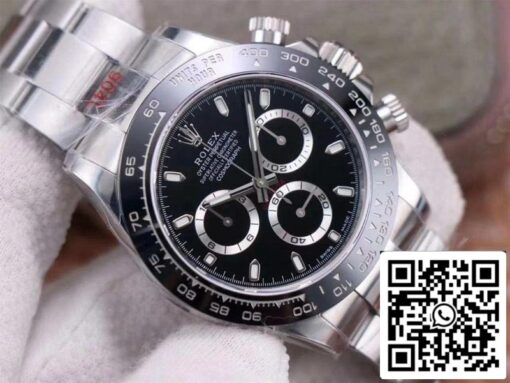 Rolex Cosmograph Daytona M116500LN-0002 1:1 Best Edition Noob Factory Black Dial Swiss ETA4130 – Bild 8