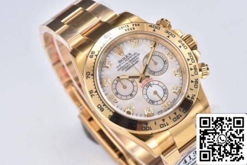 Rolex Cosmograph Daytona M116508-0007 1:1 Best Edition Clean Factory Yellow Gold – Bild 8