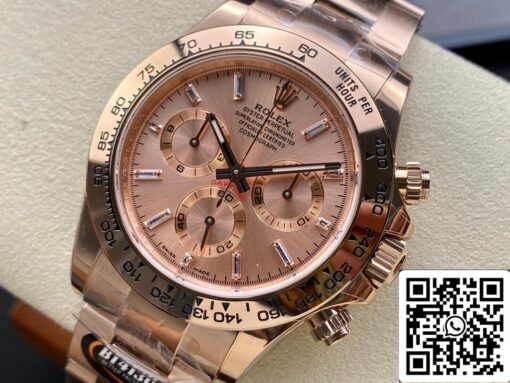 Rolex Daytona M116505-0012 1:1 Best Edition BT Factory Rose Gold – Image 3