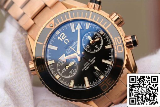 Omega Seamaster Ocean Universe Timing 232.63.46 1:1 Best Edition OM Factory Rose Gold - Imagen 7