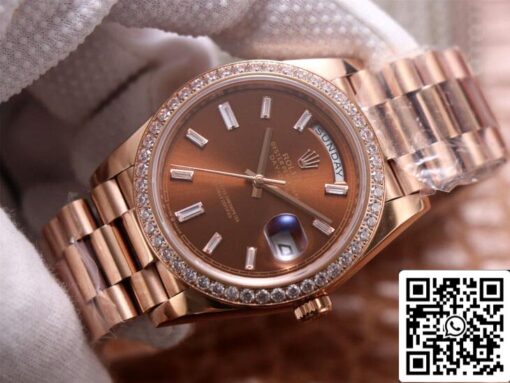 Rolex Day Date M228345RBR-0006 1:1 Best Edition EW Factory Rose Gold - 이미지 10