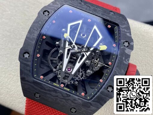 Richard Mille RM27-03 Rafael Nadal Tourbillon 1:1 Best Edition RM Factory Red Strap - Image 8