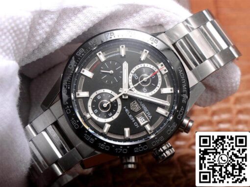 TAG Heuer Carrera CAR201Z.BA0714 1:1 Best Edition XF Factory Ceramic Bezel - Imagen 9