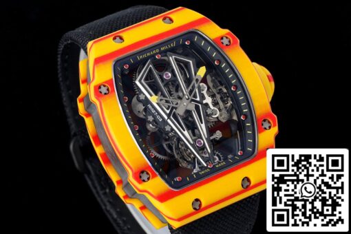 Richard Mille RM27-03 Rafael Nadal Tourbillon 1:1 Best Edition RM Factory Black Strap - Image 8