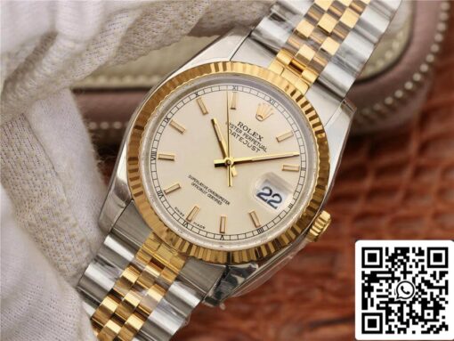 Rolex Datejust 116233 36mm Jubilee Strap AR Factory Yellow Gold - 이미지 7