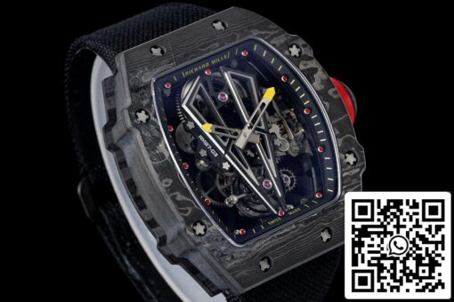 Richard Mille RM27-03 Rafael Nadal Tourbillon 1:1 Best Edition RM Factory Skeleton Dial - Image 8