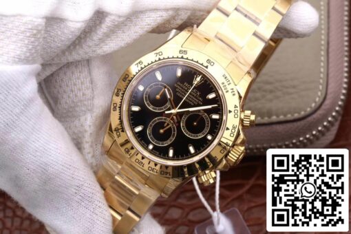 Rolex Daytona Cosmograph M116508-0004 1:1 Best Edition JH Factory Black Dial - Image 7