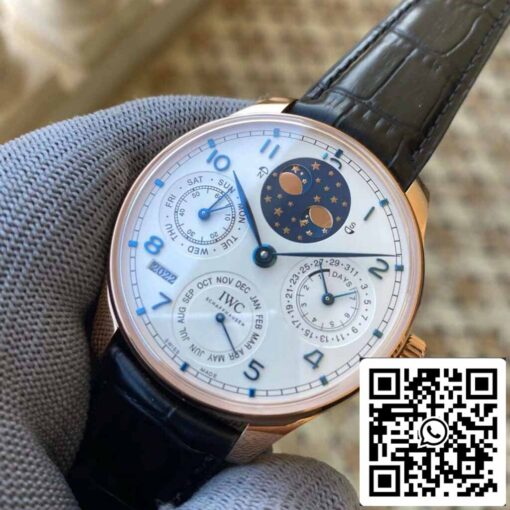 IWC Portuguese Perpetual Calendar IW503405 1:1 Best Edition APS Factory White Dial - Image 8