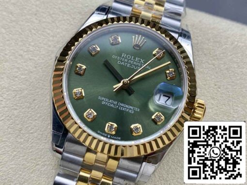 Rolex Datejust M278273-0030 31MM 1:1 Best Edition GS Factory Green Dial – Bild 3