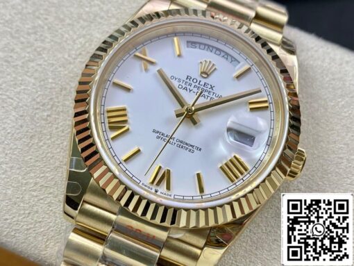 Rolex Day Date M228238-0042 1:1 Best Edition EW Factory White Dial - 이미지 9