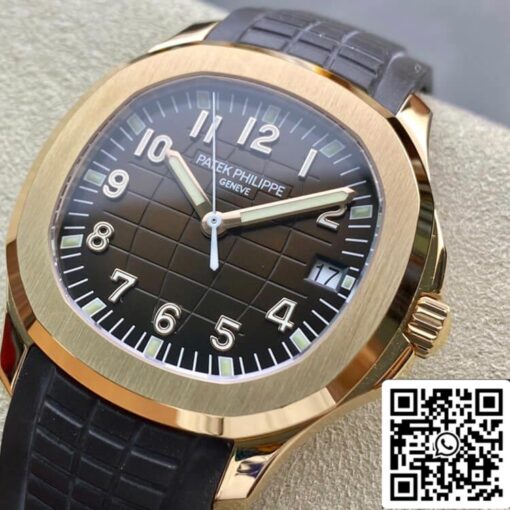 Patek Philippe Aquanaut 5167R-001 1:1 Best Edition 3K Factory Brown Dial - Image 4