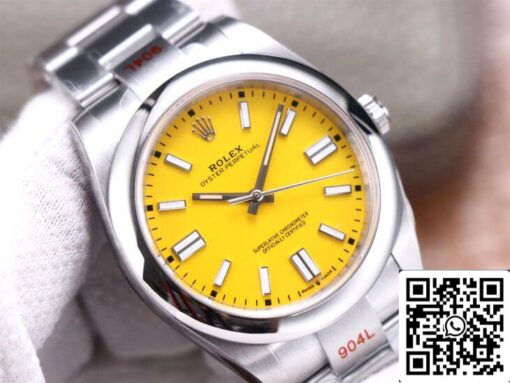 Rolex Oyster Perpetual M124300-0004 41MM 1:1 Best Edition EW Factory Stainless Steel - 이미지 5