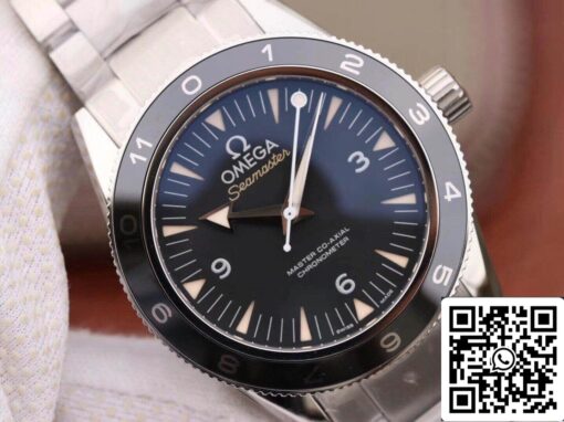 Omega Seamaster Planet Ocean 233.30.41.21.01.001 VS Factory 1:1 Best Edition Swiss ETA2824 Black Dial With Superlume - Image 6