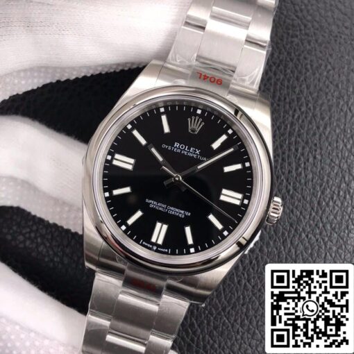 Rolex Oyster Perpetual M124300-0002 41MM 1:1 Best Edition EW Factory Stainless Steel - 이미지 3