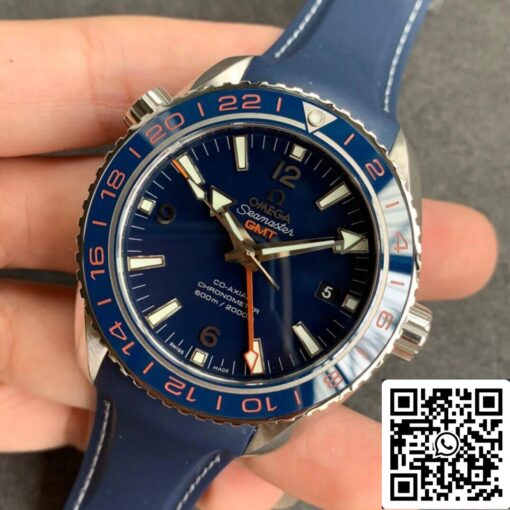 Omega Seamaster 232.32.44.22.03.001 1:1 Best Edition VS Factory Blue Dial - Imagen 9