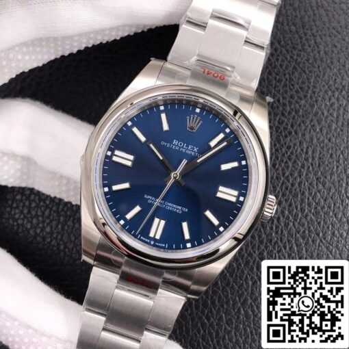 Rolex Oyster Perpetual M124300-0003 41MM 1:1 Best Edition EW Factory Stainless Steel - 이미지 6