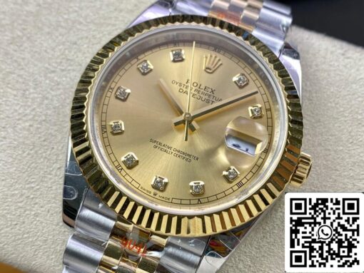 Rolex Datejust M126333-0012 1:1 Best Edition GM Factory Yellow Gold - 이미지 9