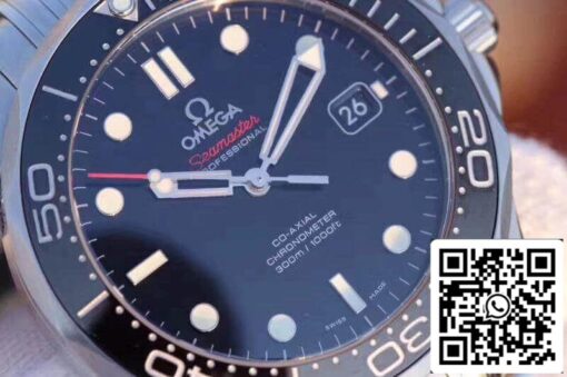 Omega Seamaster Diver 300m 212.30.41.20.01.003 MKS Factory Mechanical Watches 1:1 Best Edition Swiss ETA2824 Black Dial - Imagen 4