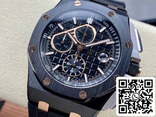 Audemars Piguet Royal Oak Offshore 26405CE.OO.A002CA.99.99 1:1 Best Edition APF Factory Black Dial – Image 8