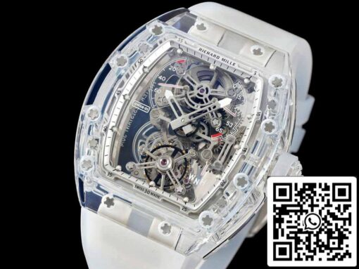 Richard Mille RM 56-01 Tourbillon 1:1 Best Edition RM Factory Transparent Case - Image 8