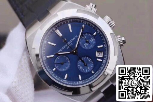 Vacheron Constantin Overseas 5500V/110A-B148 8F Factory 1:1 Best Edition Swiss ETA7750 Blue Dial - Image 6