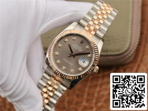 Rolex Datejust 116231 1:1 Best Edition GM Factory Diamond-set Dial - Image 3