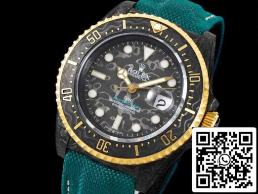 Rolex Sea-Dweller 1:1 Best Edition Diw Factory Carbon Fiber Case - Image 7