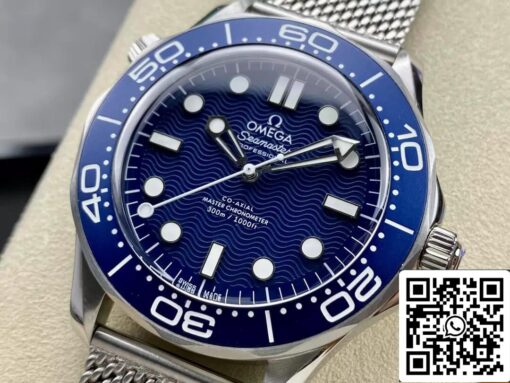 Omega Seamaster Diver 300M 210.30.42.20.03.002 1:1 Best Edition VS Factory Steel Strap - Imagen 8