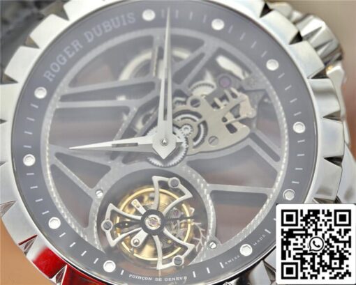 Roger Dubuis Excalibur RDDBEX0260 1:1 Best Edition JB Factory Skeleton Tourbillon Dial - 이미지 9