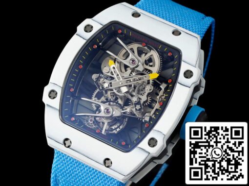 Richard Mille RM27-02 Rafael Nadal Tourbillon 1:1 Best Edition RM Factory Blue Strap - Image 8