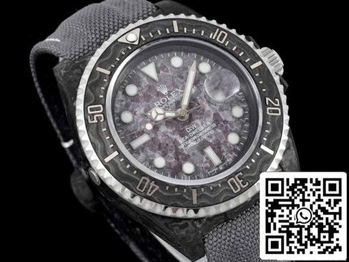 Rolex Sea-Dweller 1:1 Best Edition Diw Factory Carbon Fiber Bezel - Imagen 8