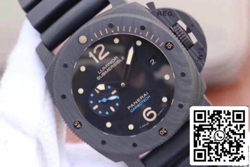 Panerai Luminor Submersible PAM616 VS Factory 1:1 Best Edition Swiss ETA P9000 Superlumed Black Dia - Image 6