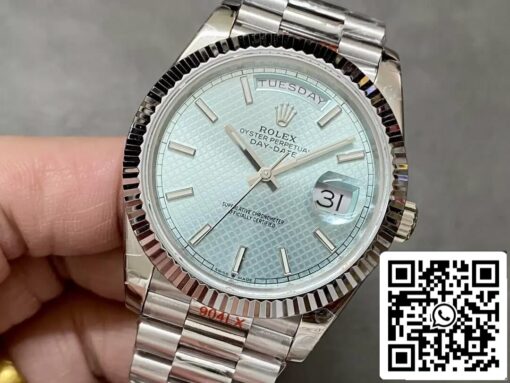 Rolex Day Date M228236 1:1 Best Edition GM Factory Blue Dial V2 - 이미지 3