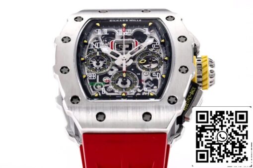 Richard Mille RM11-03RG 1:1 Best Edition KV Factory Titanium Case - Image 8