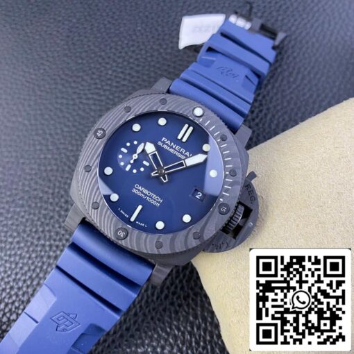 Panerai Submersible PAM01232 1:1 Best Edition VS Factory Blue Dial - Image 7